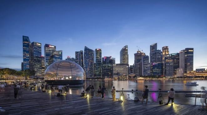 “Singapore Employment Pass minimum salary requirement chart 2025”